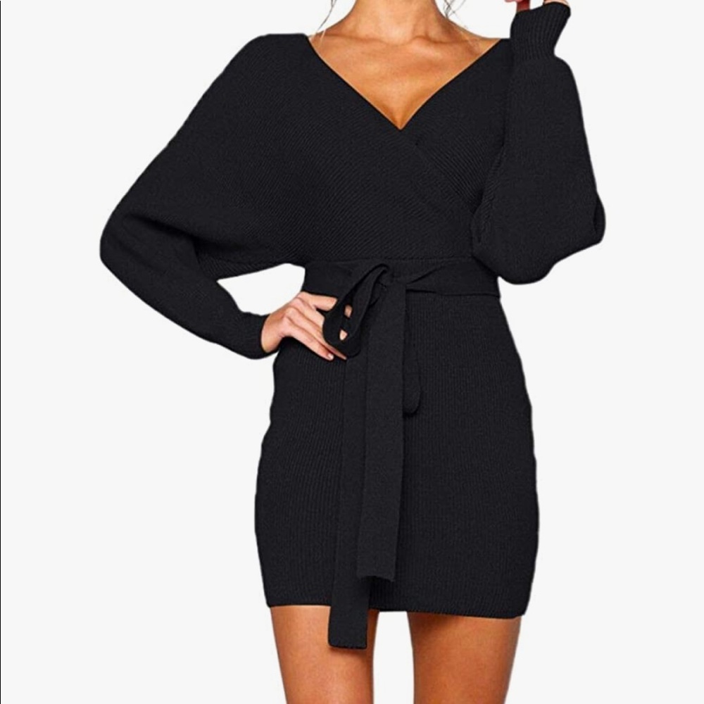Black Sweater Dress